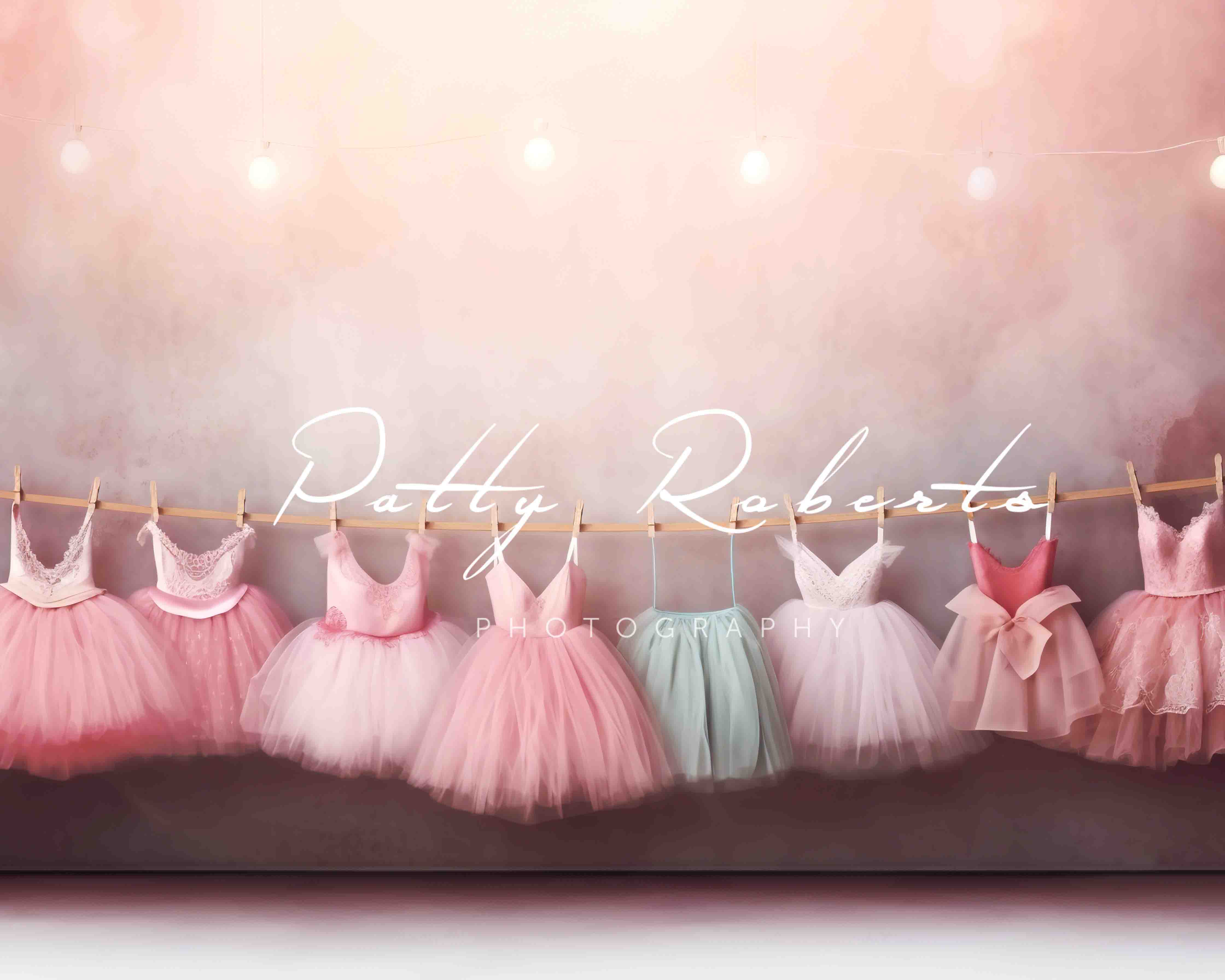 Kate Ballet Dresses Pink Backdrop Designed by Patty Robert