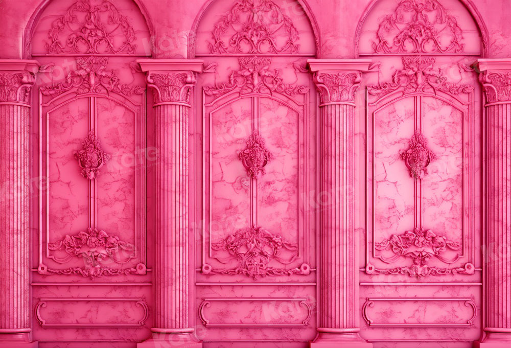 Kate Fantasy Doll Pink Wall Backdrop for Photography -UK