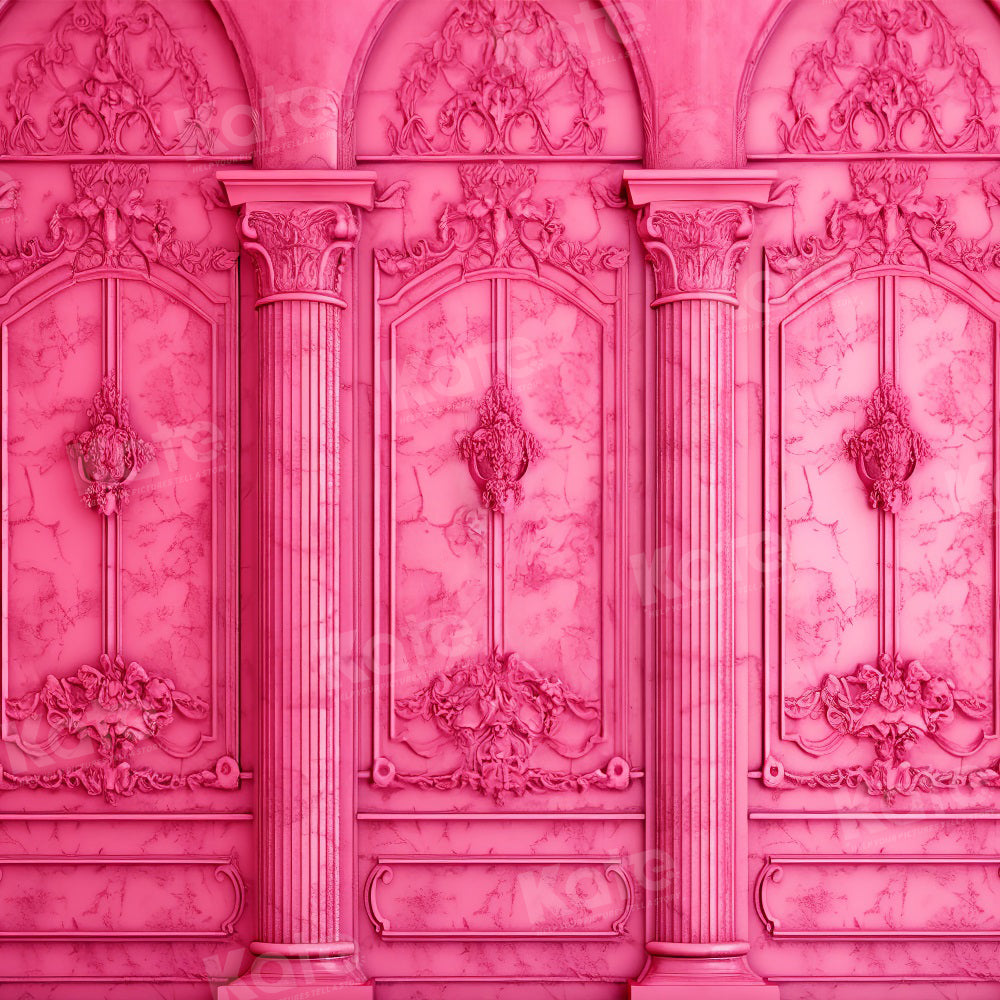 Kate Fantasy Doll Pink Wall Backdrop for Photography -UK