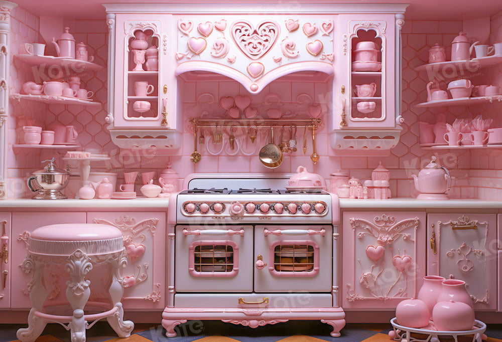 Kate Doll Dream Princess Kitchen Backdrop Designed by Emetselch