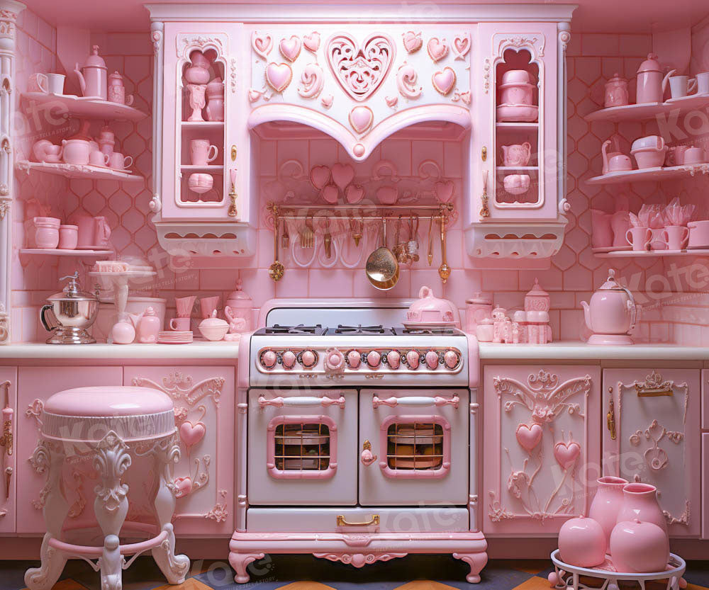 Kate Doll Dream Princess Kitchen Backdrop Designed by Emetselch