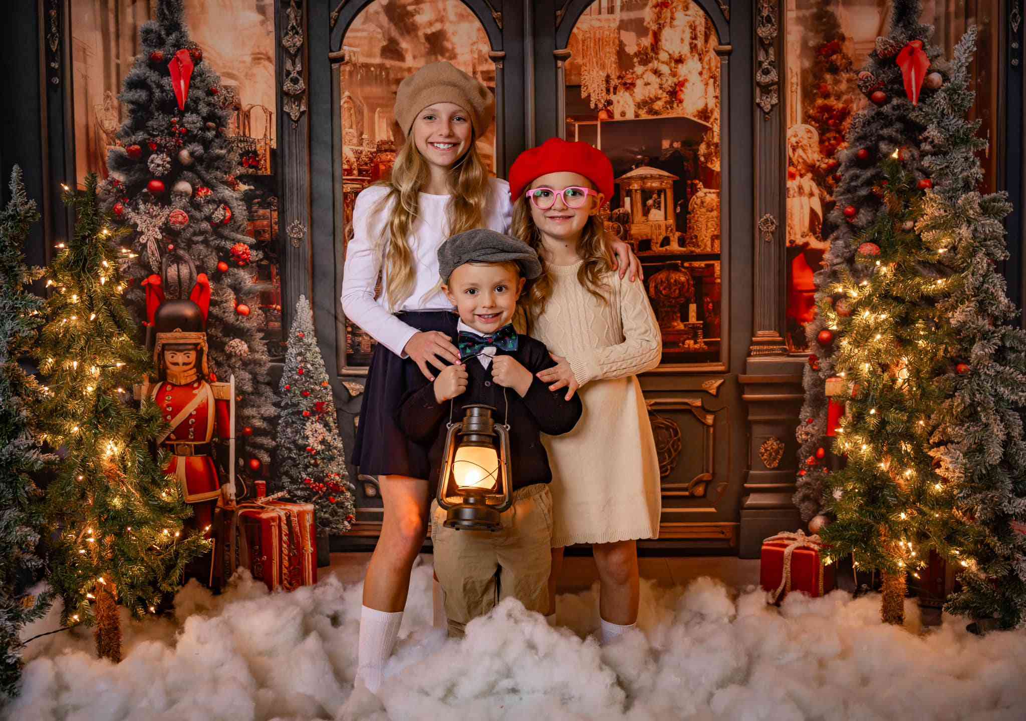 Kate Christmas Nutcracker Store Backdrop Designed by Emetselch -UK