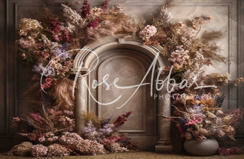 Kate Boho Floral Arch Backdrop Designed By Rose Abbas -UK