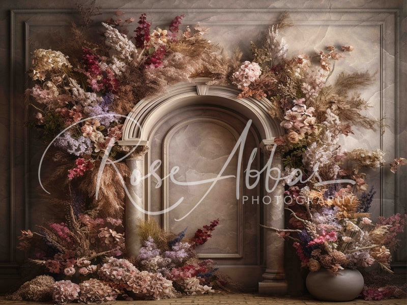 Kate Boho Floral Arch Backdrop Designed By Rose Abbas -UK