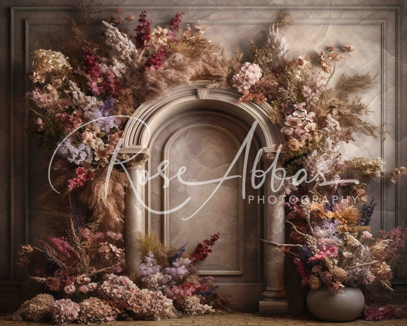 Kate Boho Floral Arch Backdrop Designed By Rose Abbas -UK