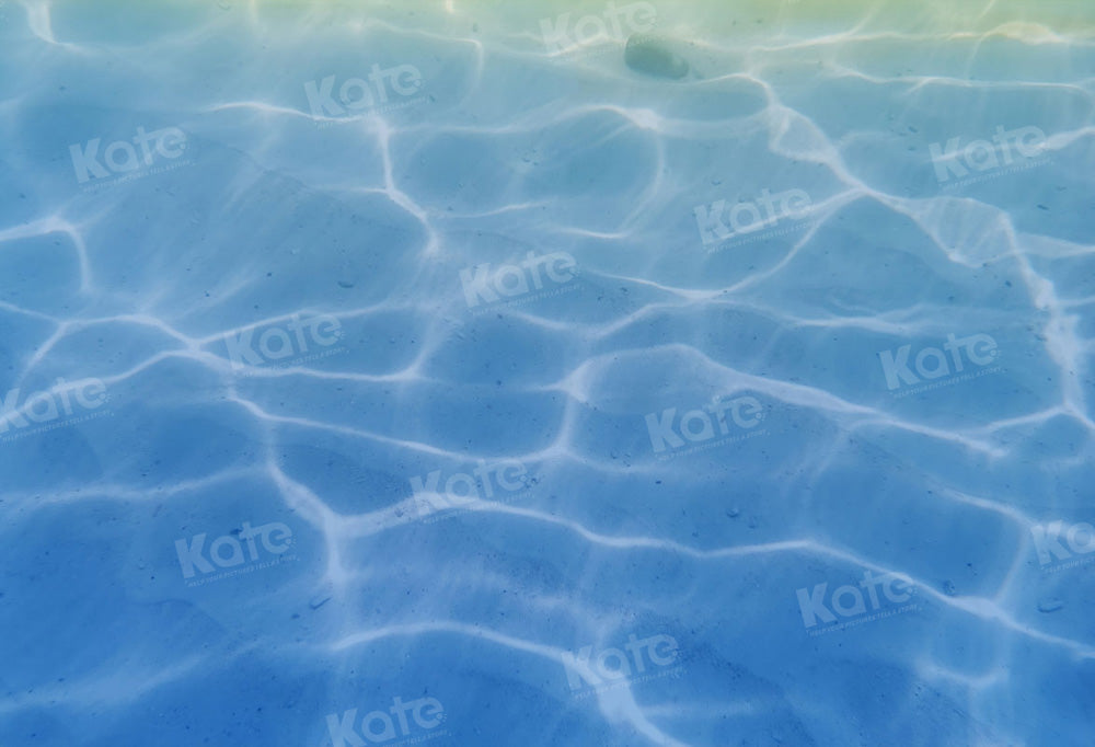 Kate Blue Sea Floor Backdrop Designed by Kate Image