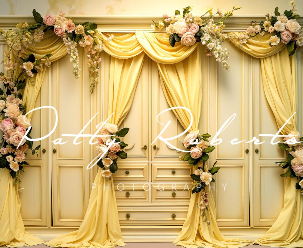 Kate Spring Wedding Flower Yellow Backdrop Designed by Patty Robert -UK