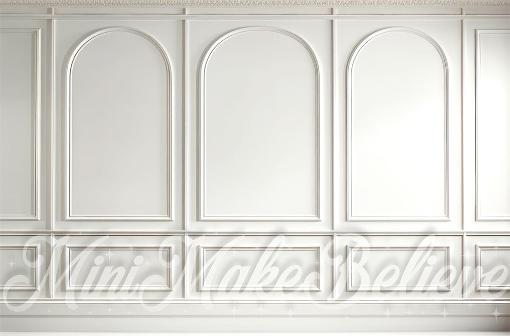 Kate Interior Simple White Arch Wall Backdrop Designed by Mini MakeBelieve