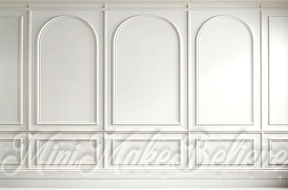 Kate Interior Simple White Arch Wall Backdrop Designed by Mini MakeBelieve -UK