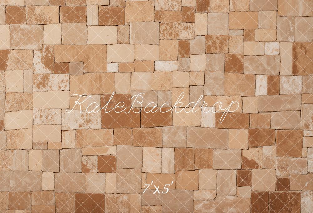 Kate Distressed Brick Floor Backdrop Designed by Kate Image -UK