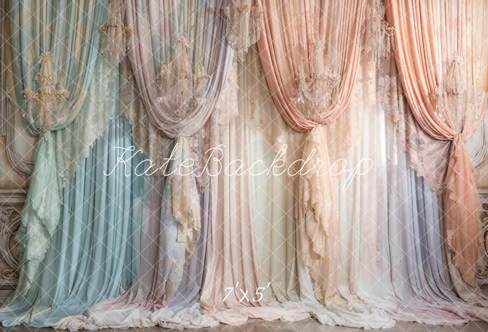 Kate Colorful Curtains Backdrop Designed by Emetselch -UK