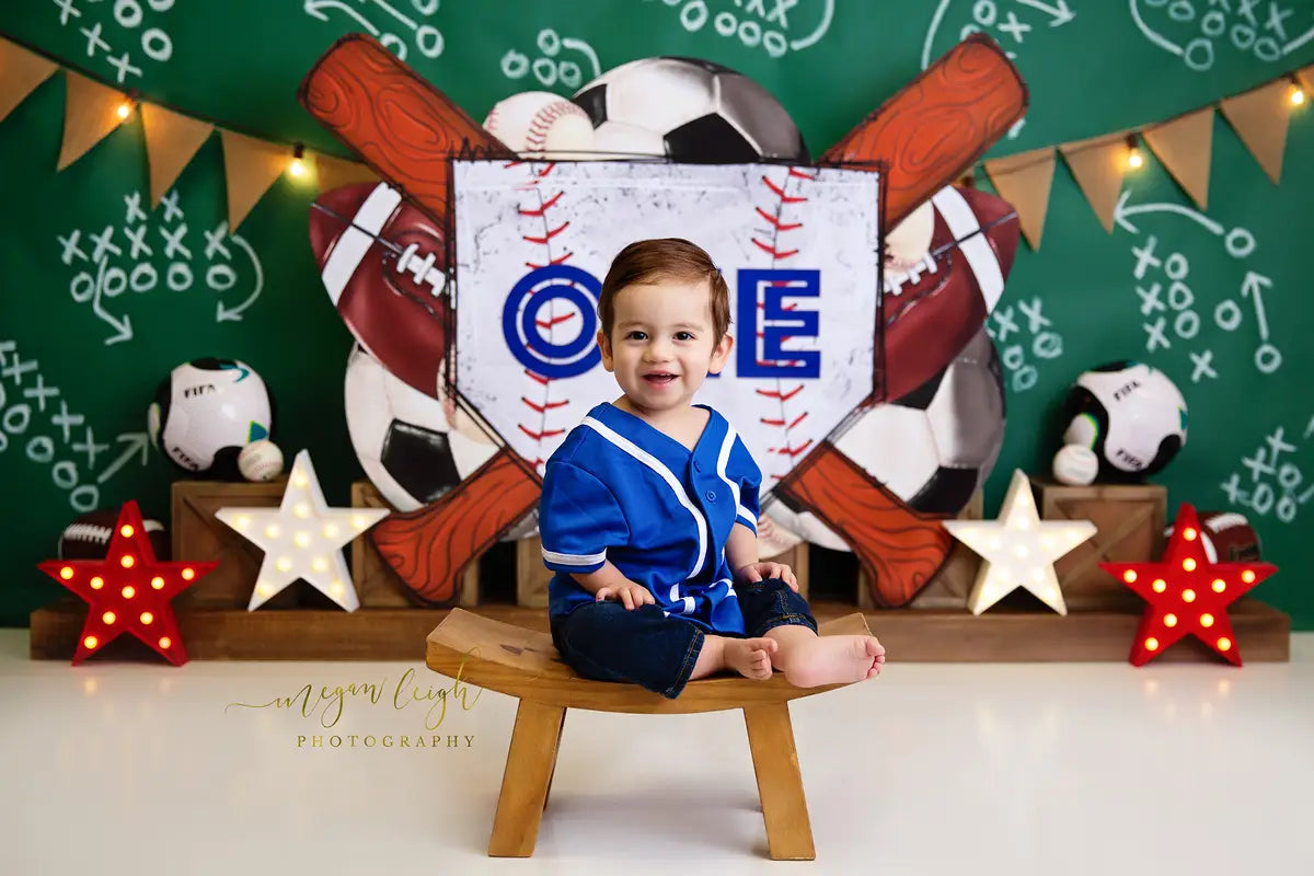 Lightning Deals Kate Sports Strategy Chalkboard Backdrop Designed by Megan Leigh Photography