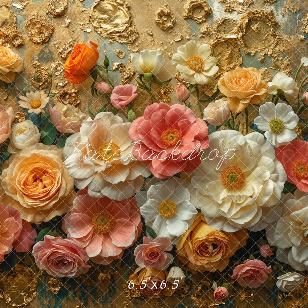 Kate Fine Art Colorful Flower Backdrop Designed by Emetselch -UK