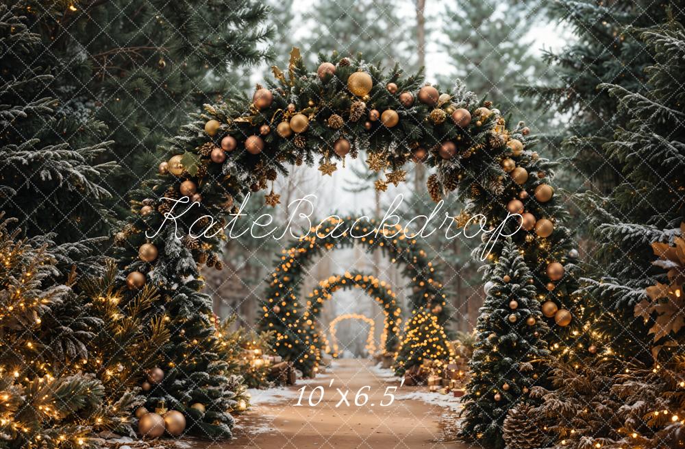 On Sale Kate Christmas Tree Archway Forest Backdrop Designed by Emetselch -UK
