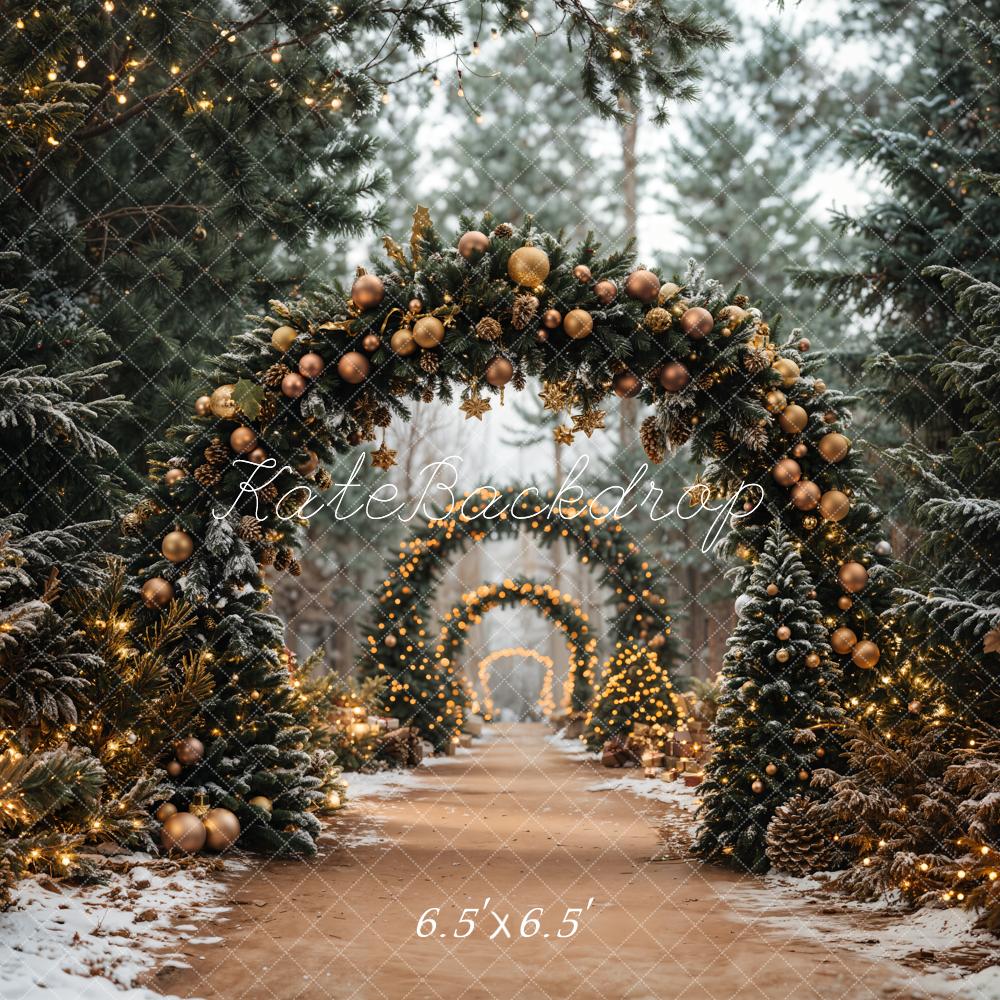 On Sale Kate Christmas Tree Archway Forest Backdrop Designed by Emetselch -UK
