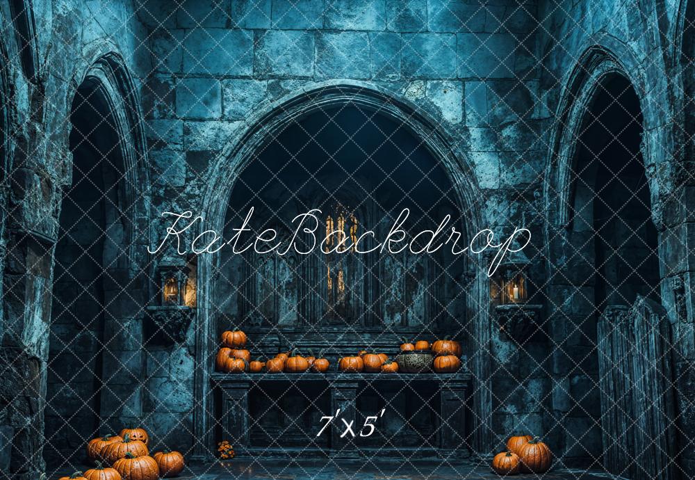 Kate Halloween Gothic Arch Wall Backdrop Designed by Emetselch -UK