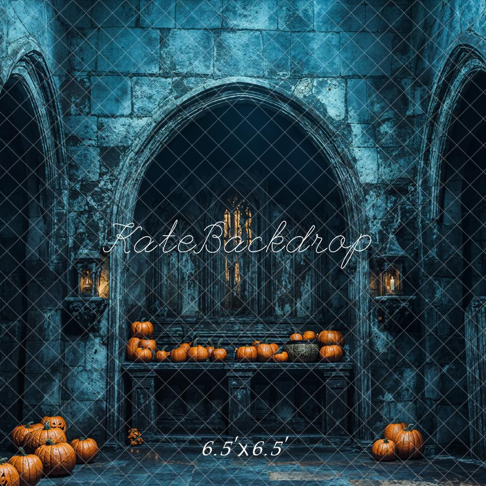 Kate Halloween Gothic Arch Wall Backdrop Designed by Emetselch -UK
