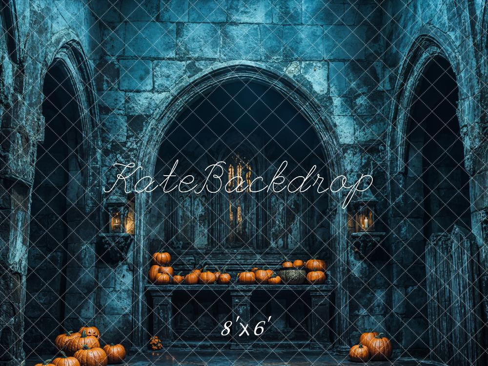 Kate Halloween Gothic Arch Wall Backdrop Designed by Emetselch -UK