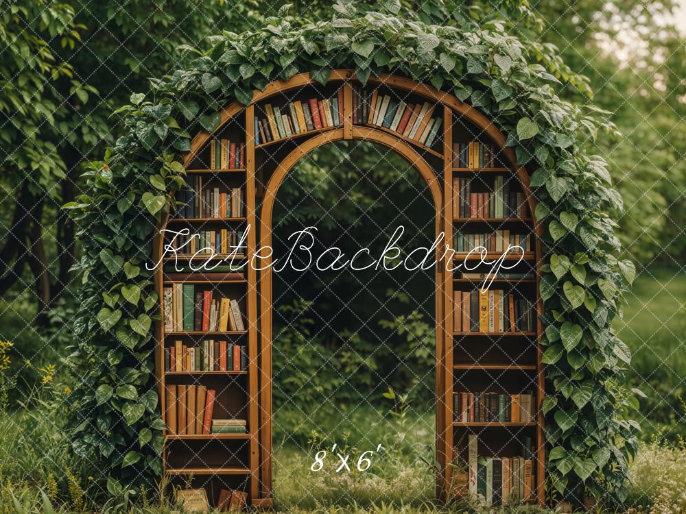 Kate Spring Garden Library Arch Backdrop Designed by Emetselch -UK
