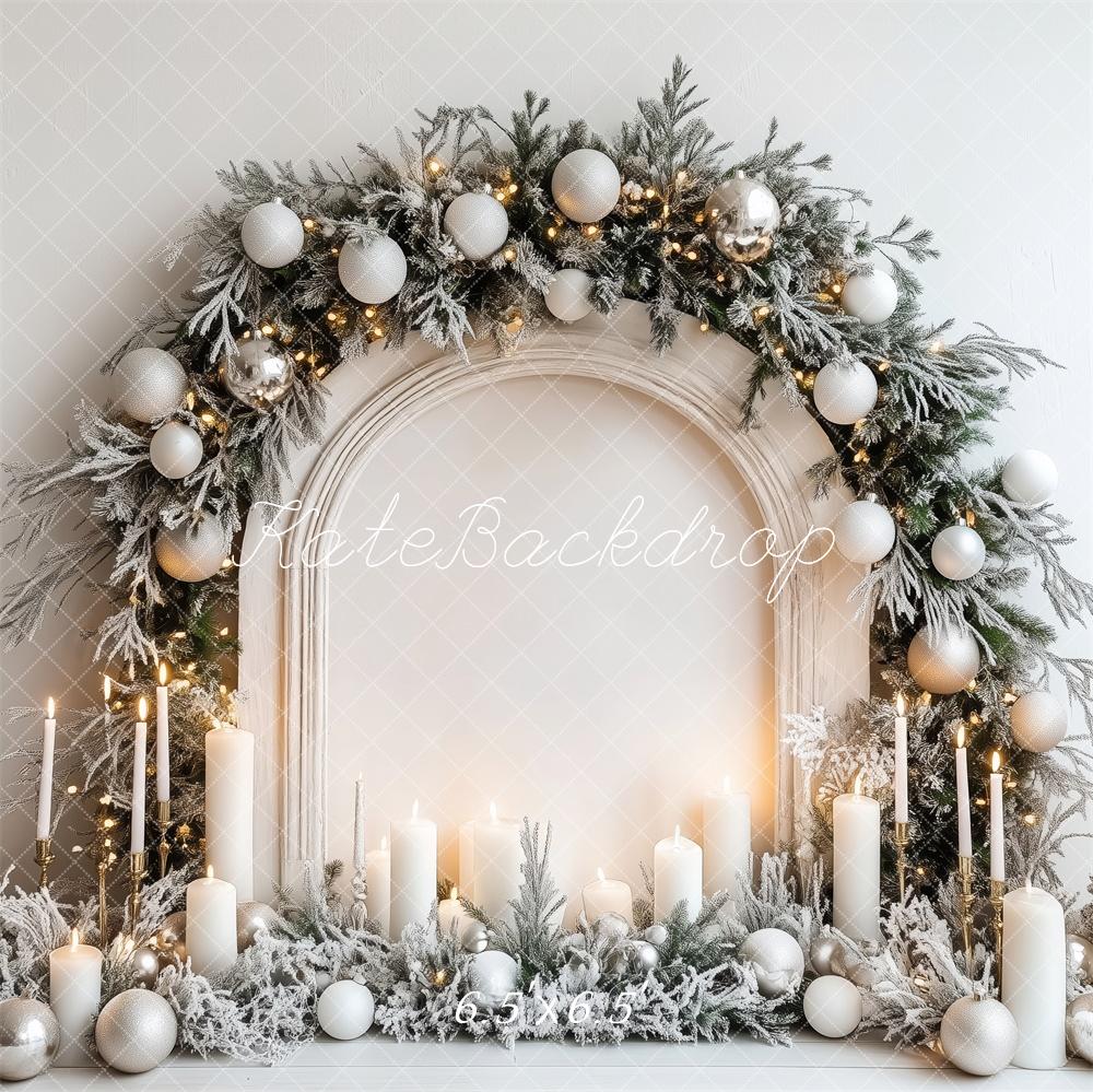Kate Christmas Tree Arch Candle Backdrop Designed by Patty Robert -UK