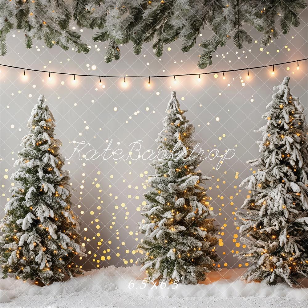 Kate Christmas Snowy Trees Backdrop Designed by Patty Robert -UK