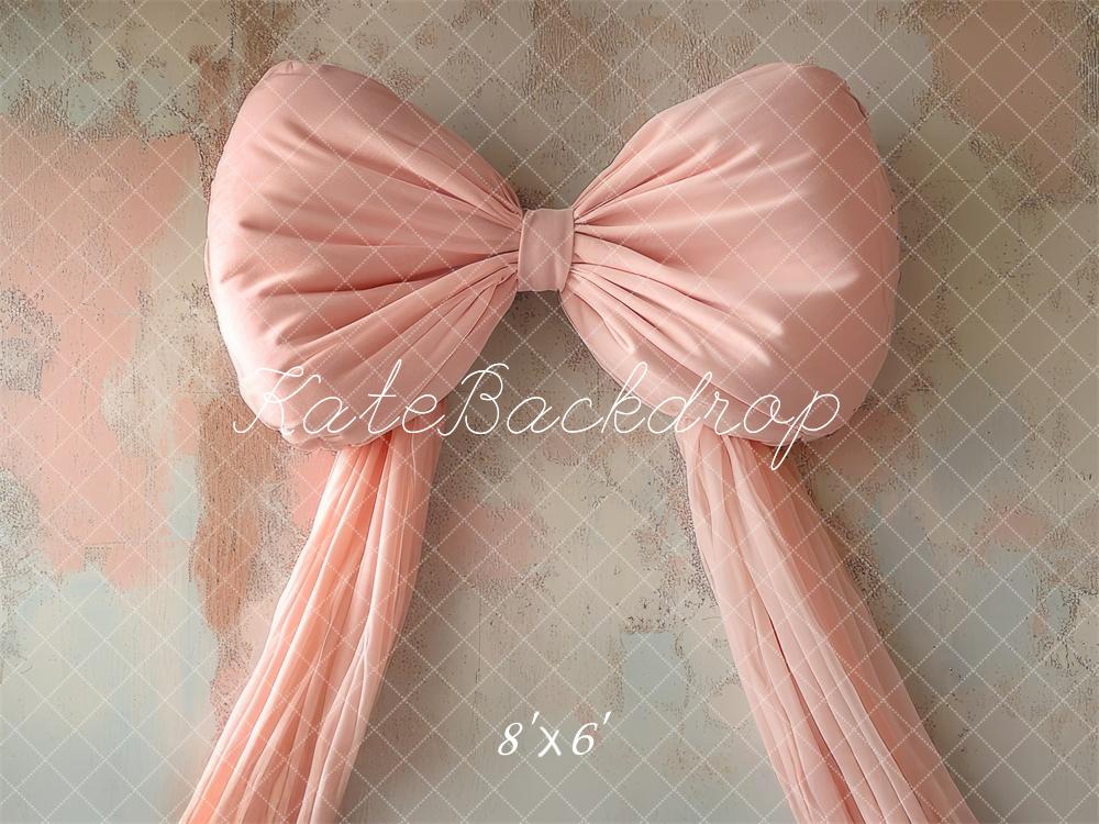 On Sale Kate Pink Big Bow Vintage Wall Backdrop Designed by Mini MakeBelieve -UK