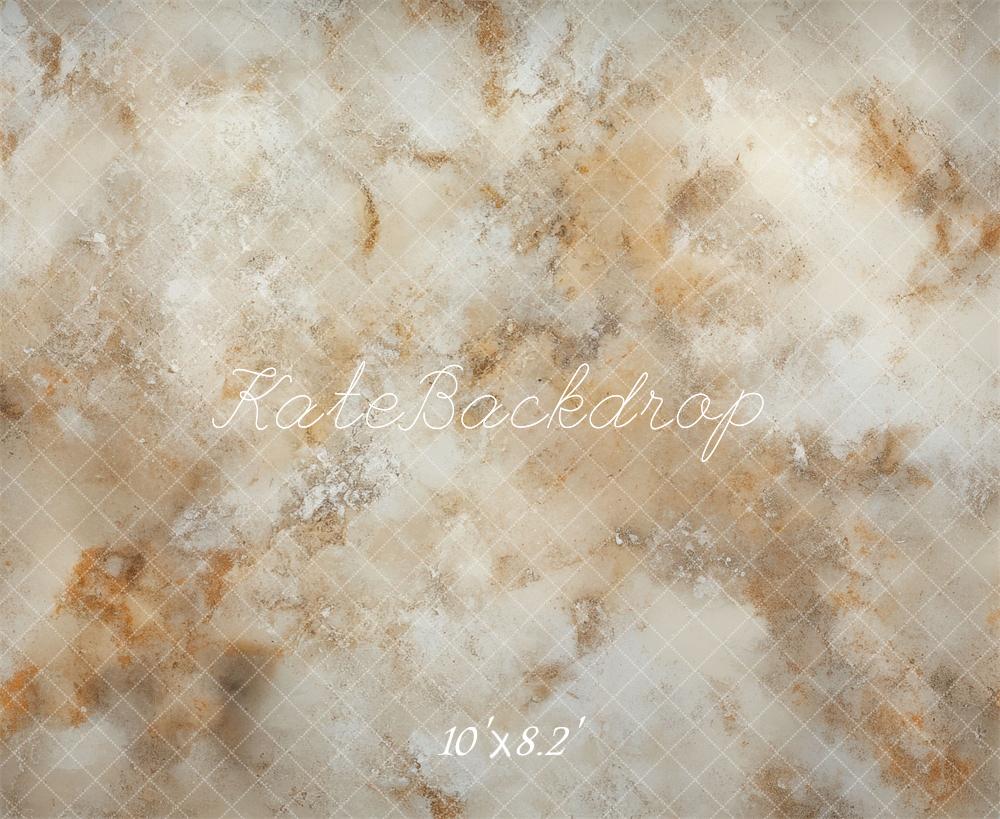 Kate Abstract Texture Marble Beige Floor Backdrop Designed by Mini MakeBelieve -UK