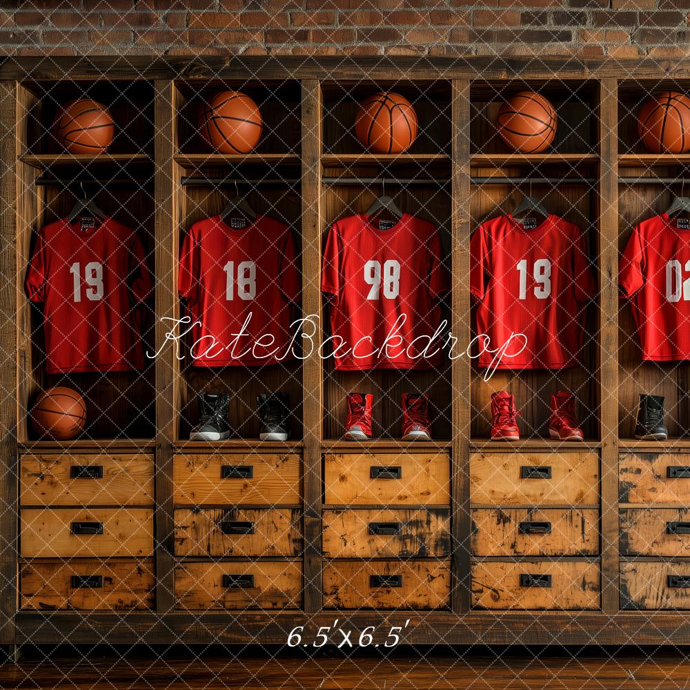 On Sale Kate Sports Basketball Locker Room Backdrop Designed by Patty Robert -UK