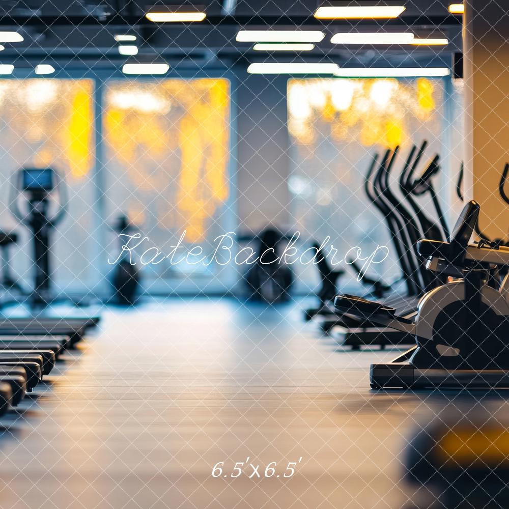 Kate Gym Fitness Equipment Backdrop Designed by Lidia Redekopp -UK