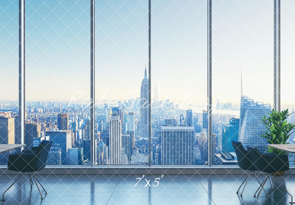 Kate City Skyline Office View Backdrop Designed by Lidia Redekopp -UK