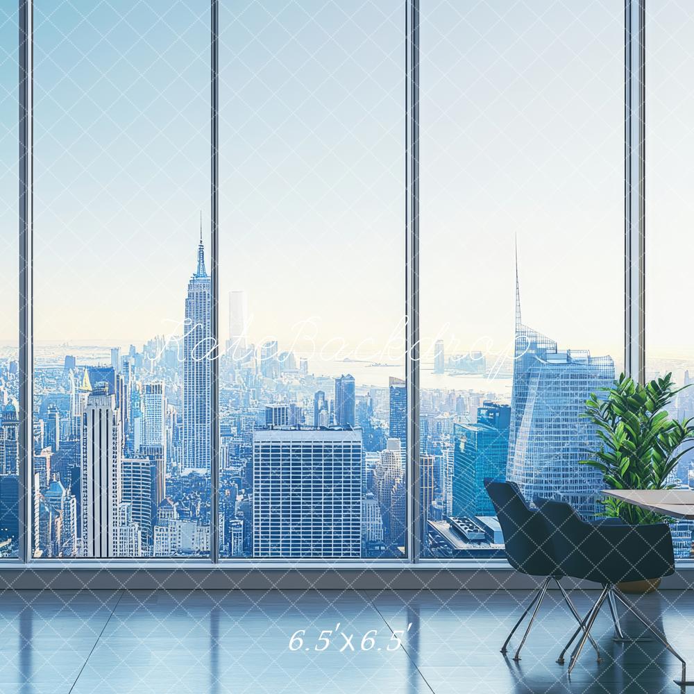 Kate City Skyline Office View Backdrop Designed by Lidia Redekopp -UK