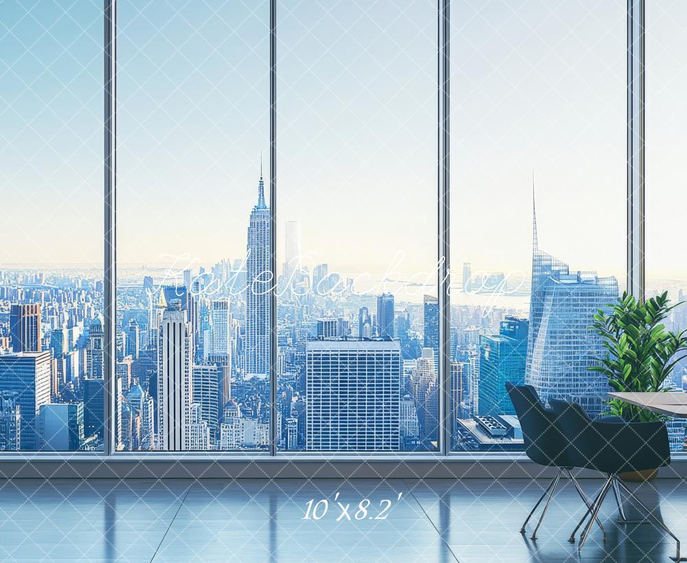 Kate City Skyline Office View Backdrop Designed by Lidia Redekopp -UK