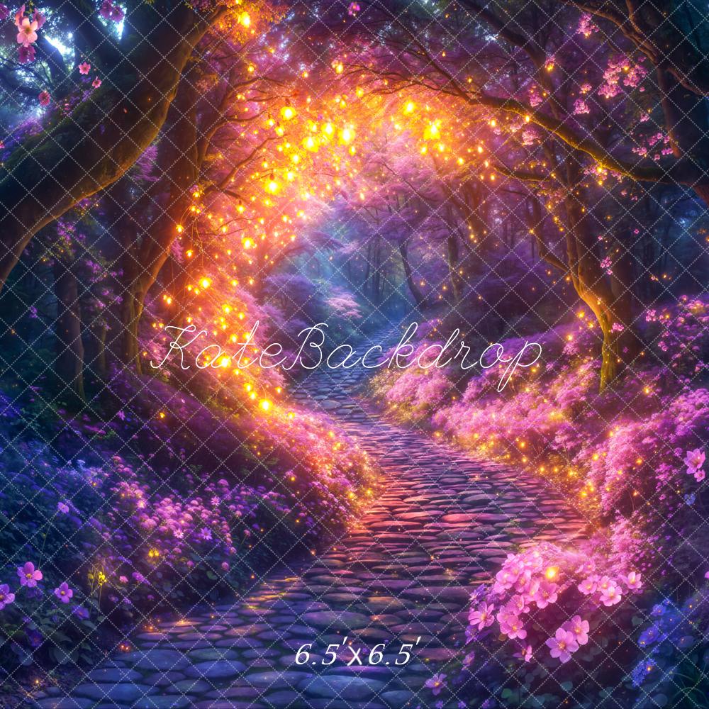 Kate Fairy Tale Fantasy Forest Lights Backdrop Designed by Chain Photography -UK