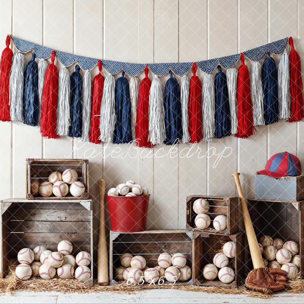 Kate Baseball Sport Backdrop Designed by Emetselch