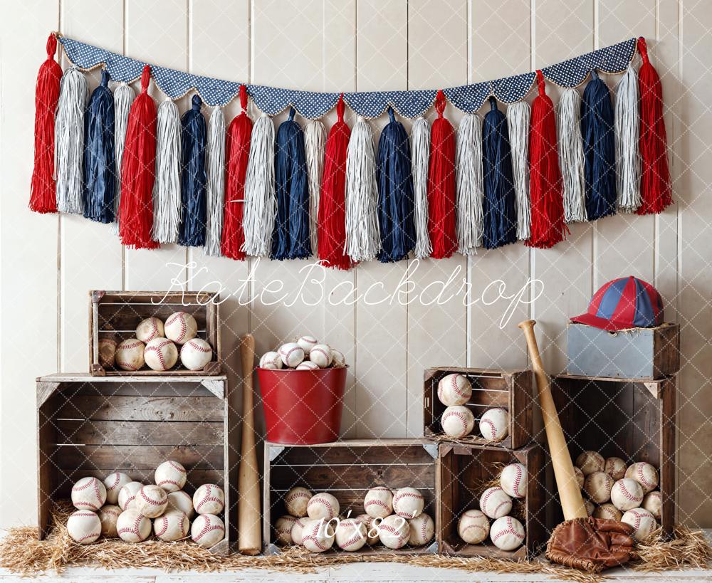 Kate Baseball Sport Backdrop Designed by Emetselch