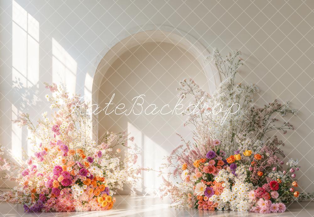 Kate Sunshine Flower Arch Wedding Backdrop Designed by Emetselch -UK