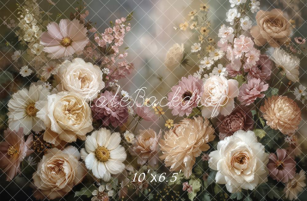 Kate Fine Art Floral Backdrop Designed by Emetselch