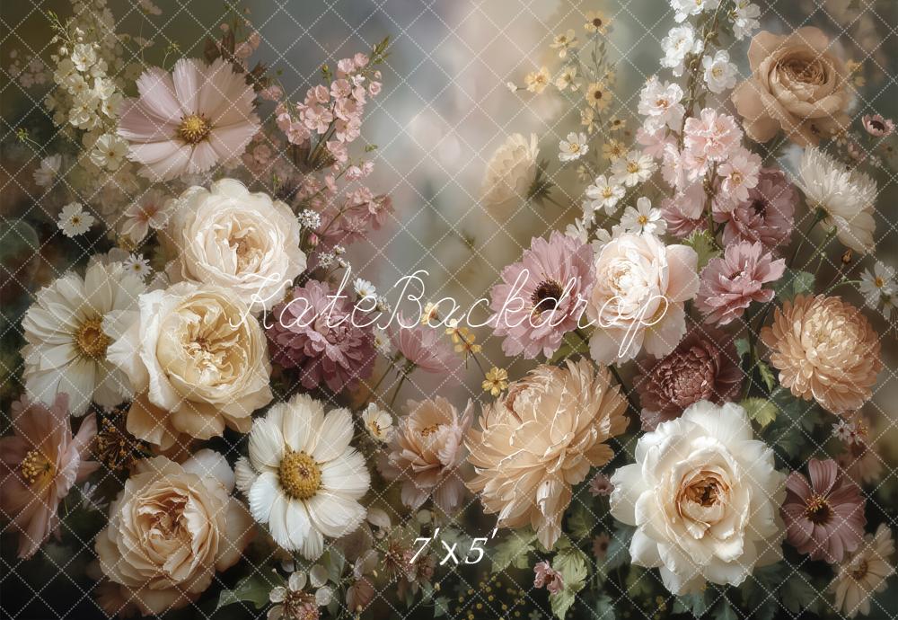 Kate Fine Art Floral Backdrop Designed by Emetselch