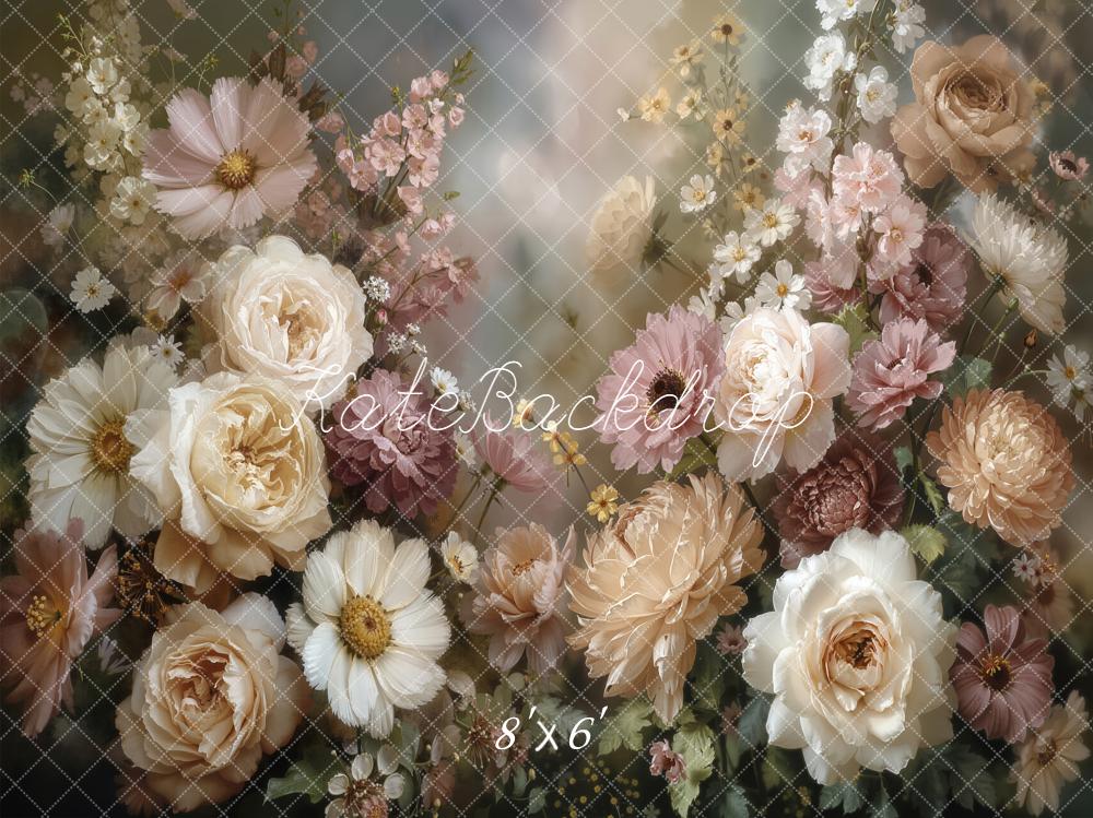 Kate Fine Art Floral Backdrop Designed by Emetselch