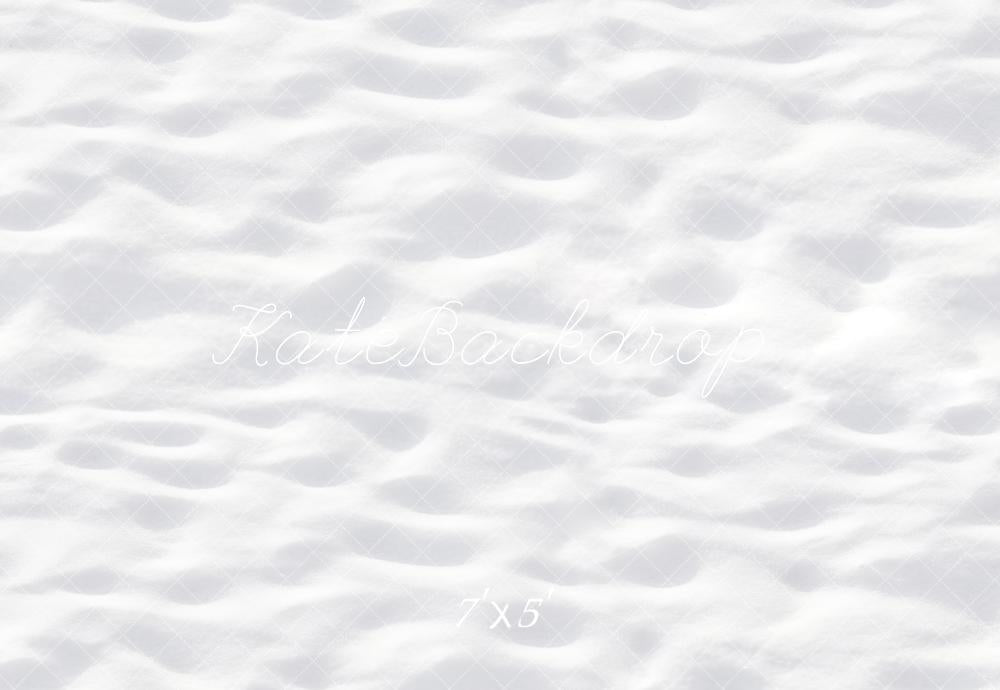 Kate Winter Snow Vinyl Floor Backdrop