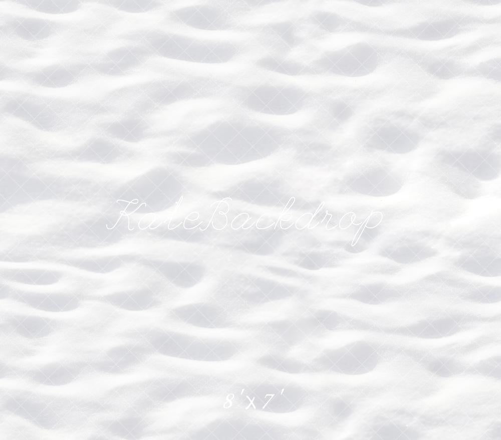 Kate Winter Snow Vinyl Floor Backdrop