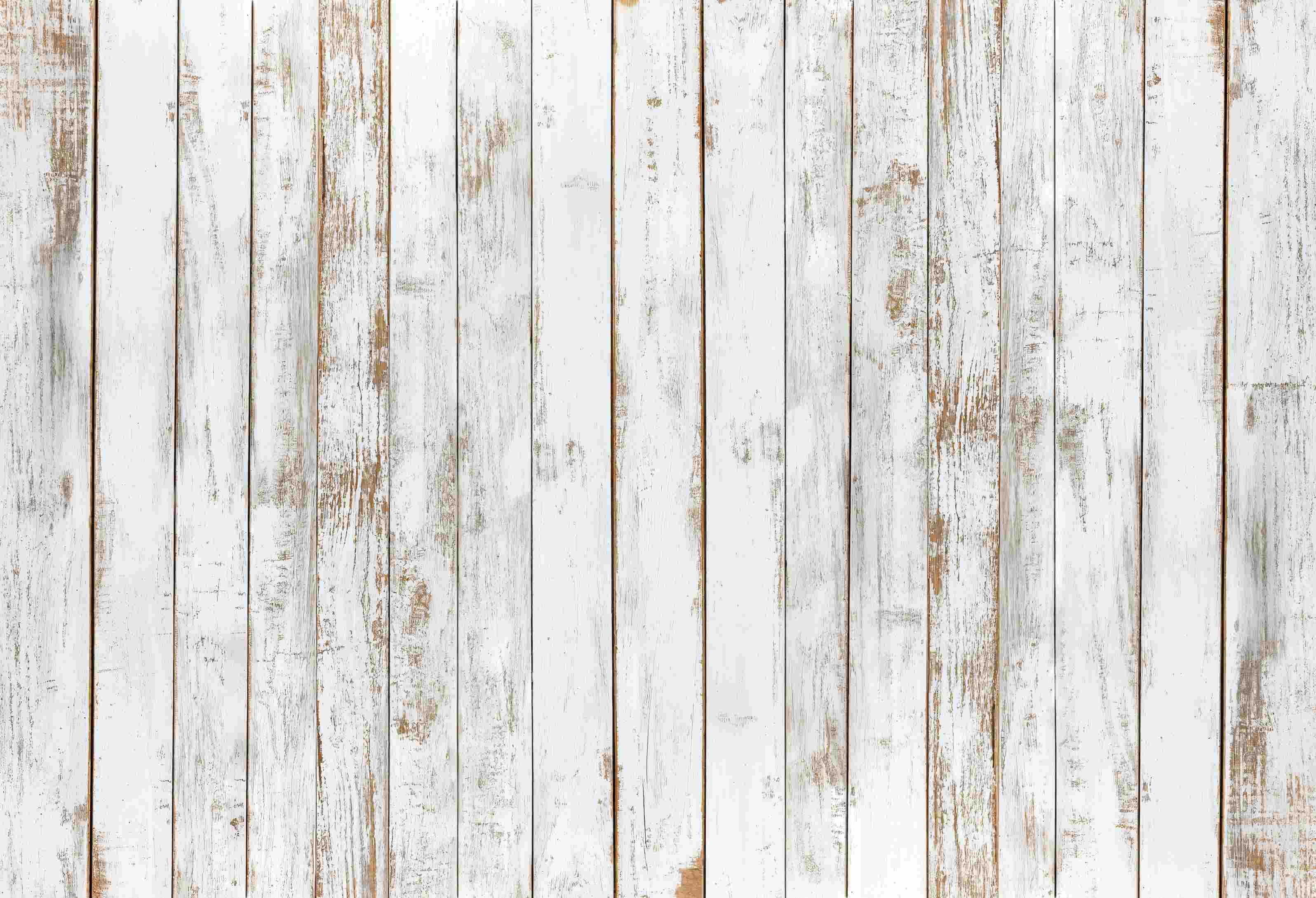 Kate Vintage White Wood Vinyl Floor Backdrop -UK