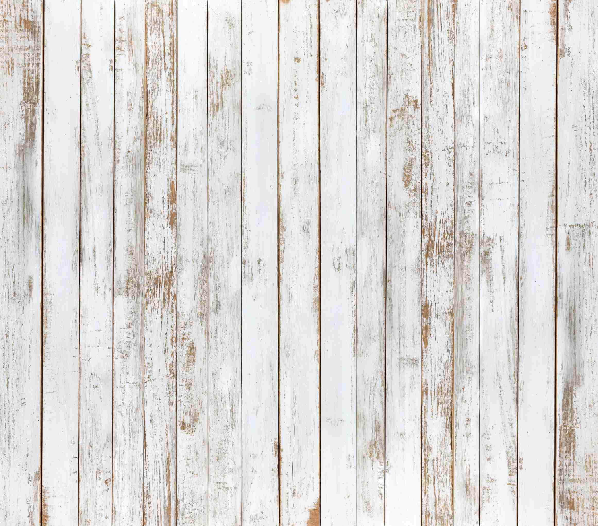 Kate Vintage White Wood Vinyl Floor Backdrop -UK