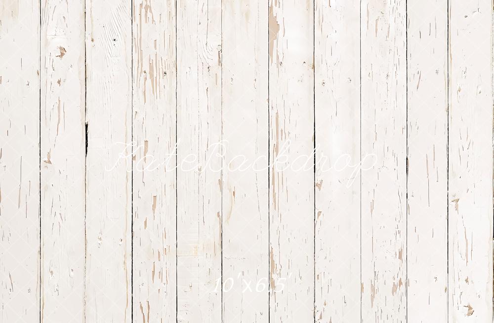 Kate White Wood Floor Backdrop for Photography