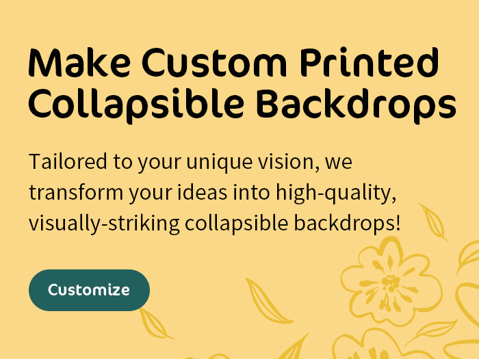 Kate Custom Collapsible Backdrop Photography 5X6.5ft(1.5x2m) -UK
