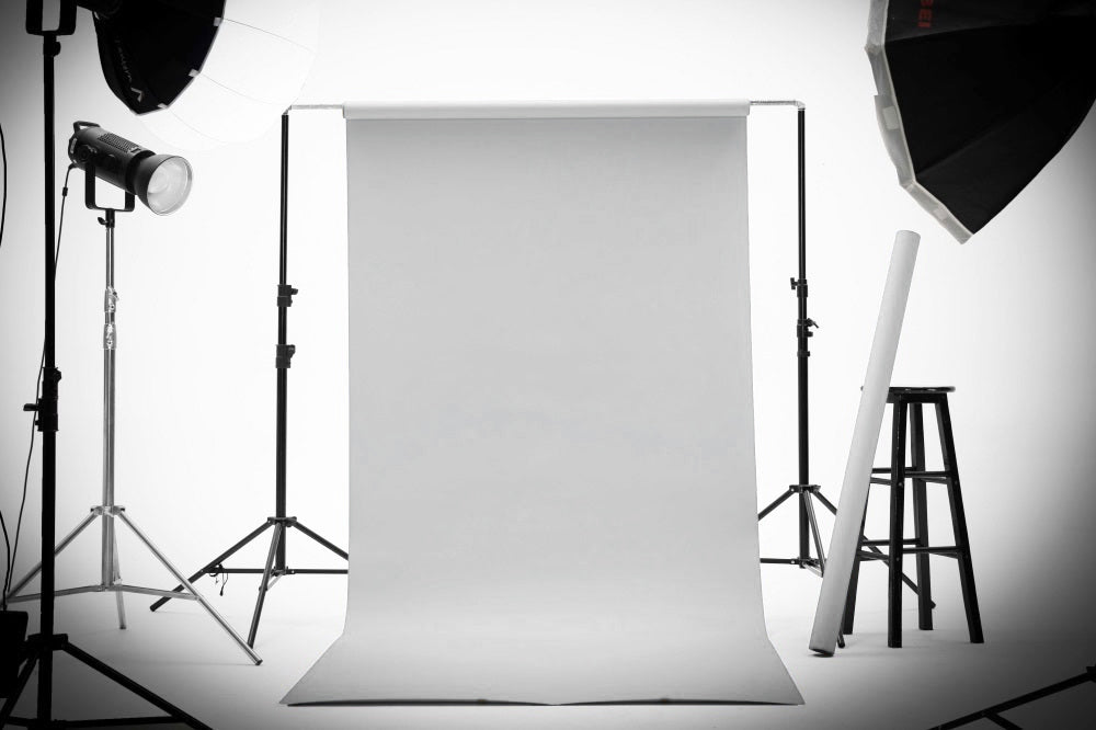 Kate Snow White Seamless Paper Backdrop for Photography -UK