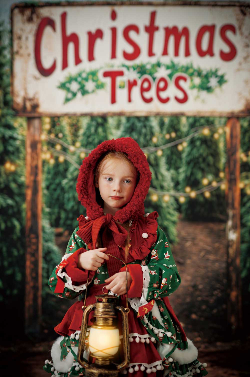 Kate Winter Wild Christmas Tree Gifts Farm Photo Kit