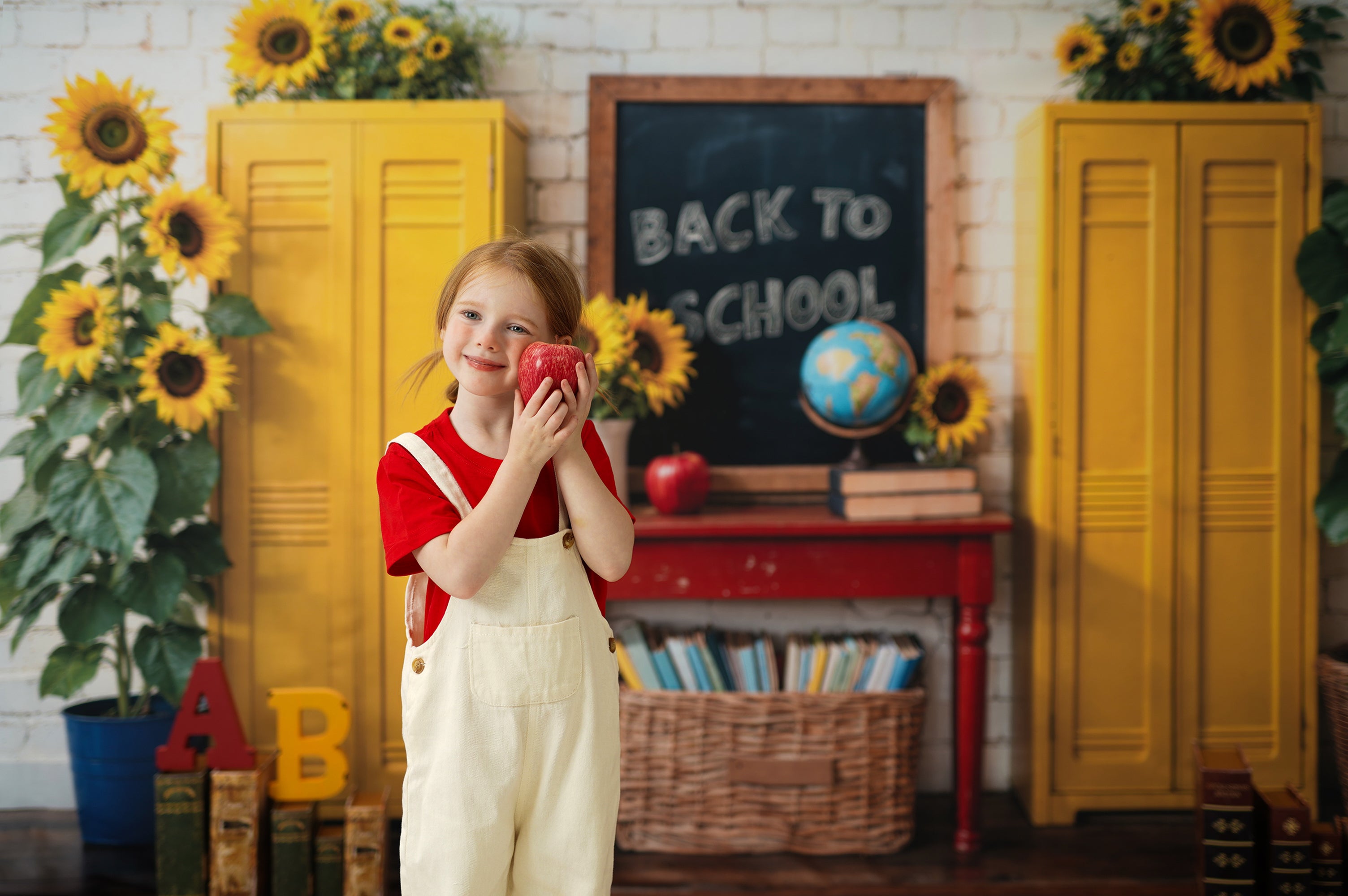 Kate Back to School Blackboard ABC Photo Kit -UK