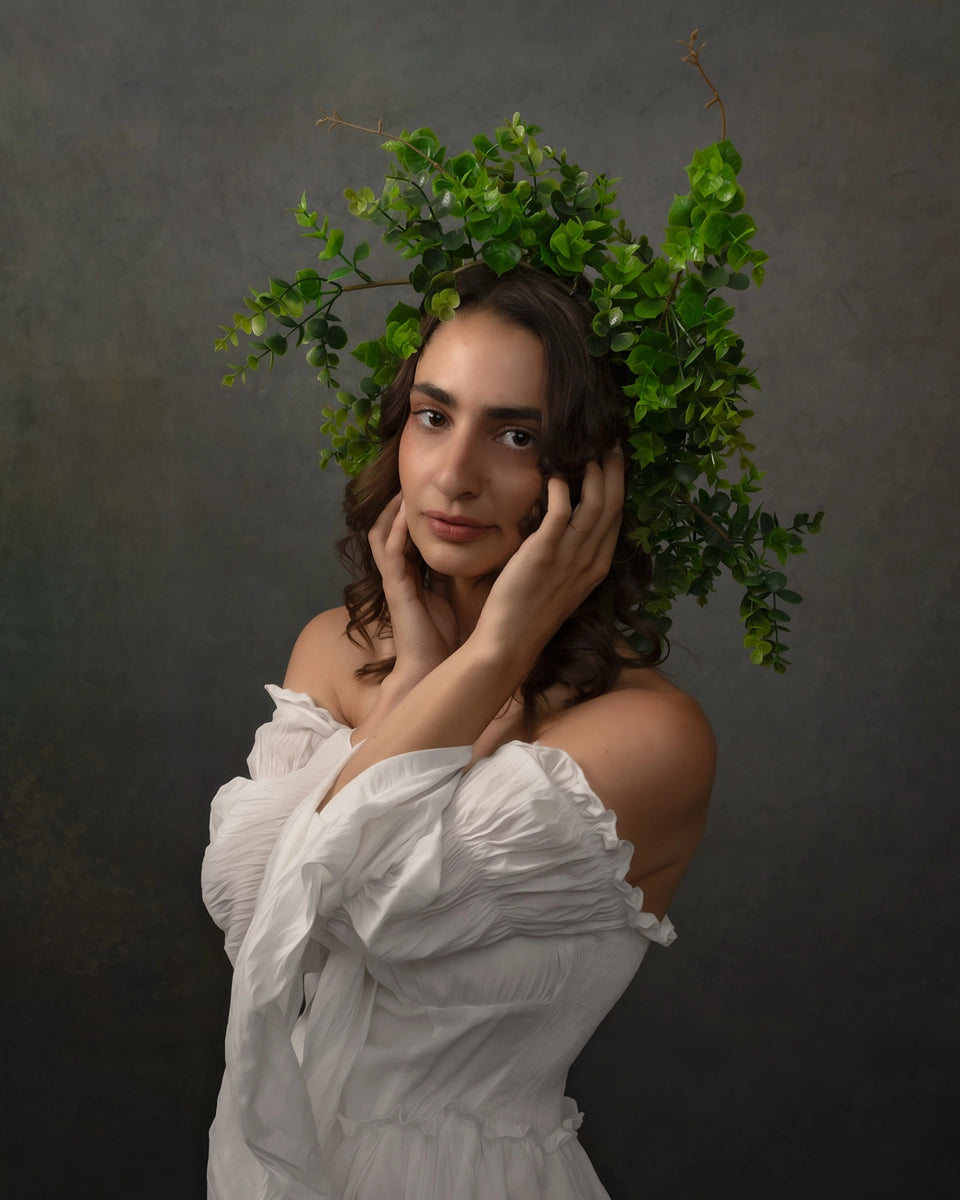 Lightning Deals Kate Sweep Abstract Green Backdrop Designed by Chain Photography -UK