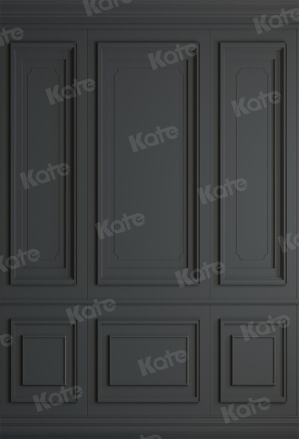 Kate Gray Black Vintage Wall Fleece Backdrop for Photography -UK